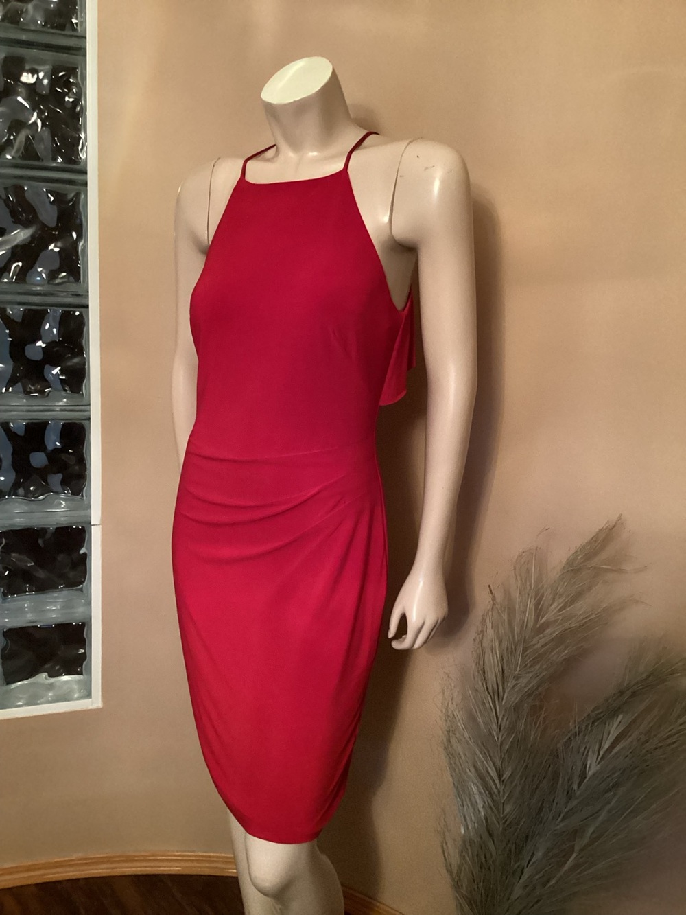 Ralph Lauren Red Cocktail Dress